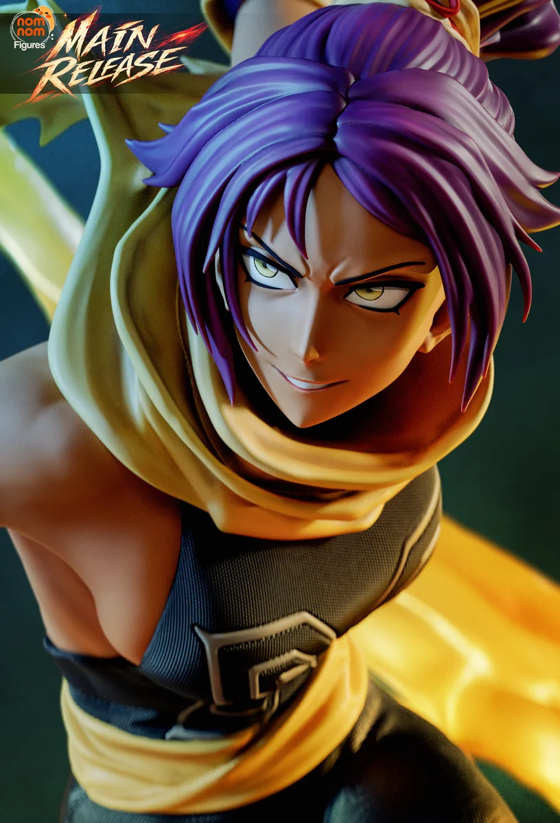 Yoruichi Shihoin | Fan Art | 3D Printed Resin Model Garage Kit | *Un-Painted* | Nomnom 3