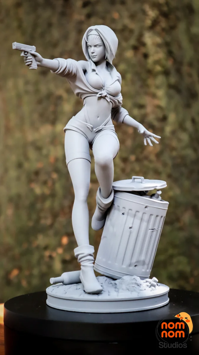 Faye Valentine | Fan Art | 3D Printed Resin Model Garage Kit | *Un-Painted* | Nomnom 4