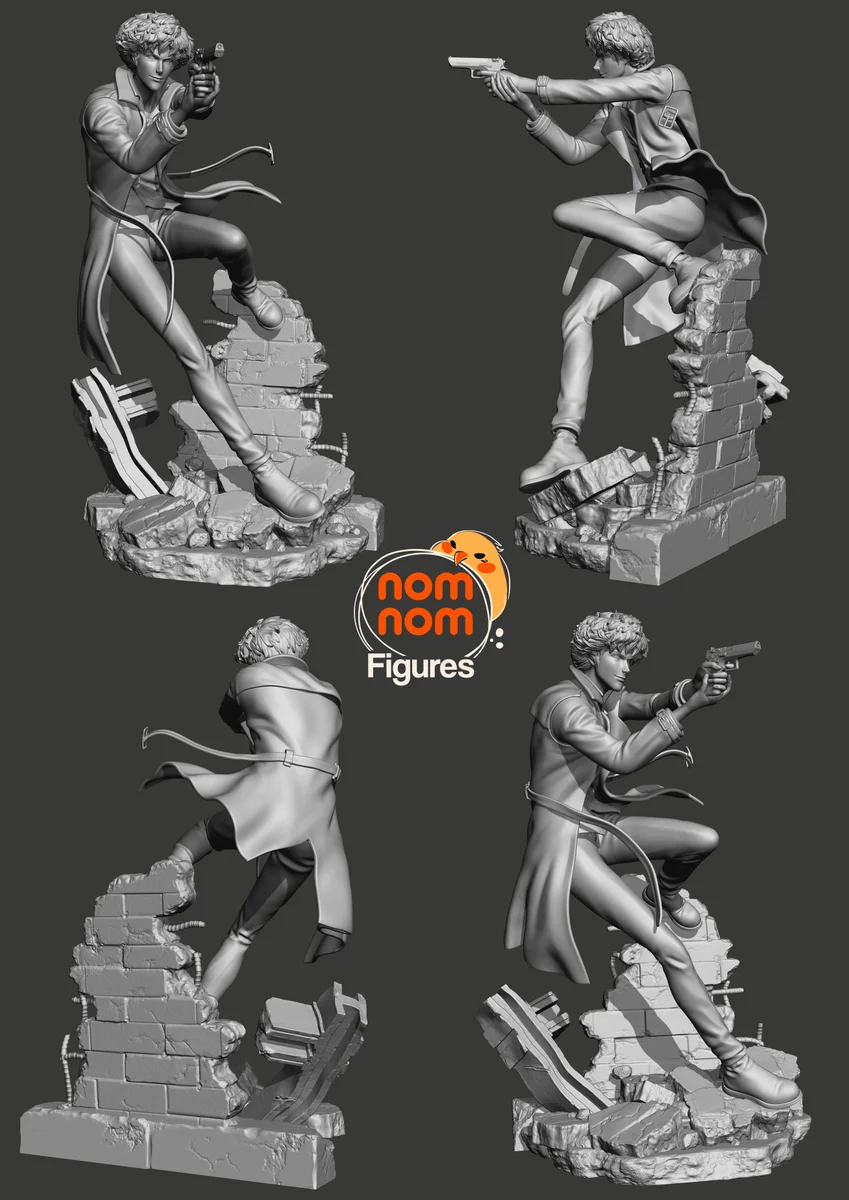 Spike | Fan Art | 3D Printed Resin Model Garage Kit | *Un-Painted* | Nomnom 5