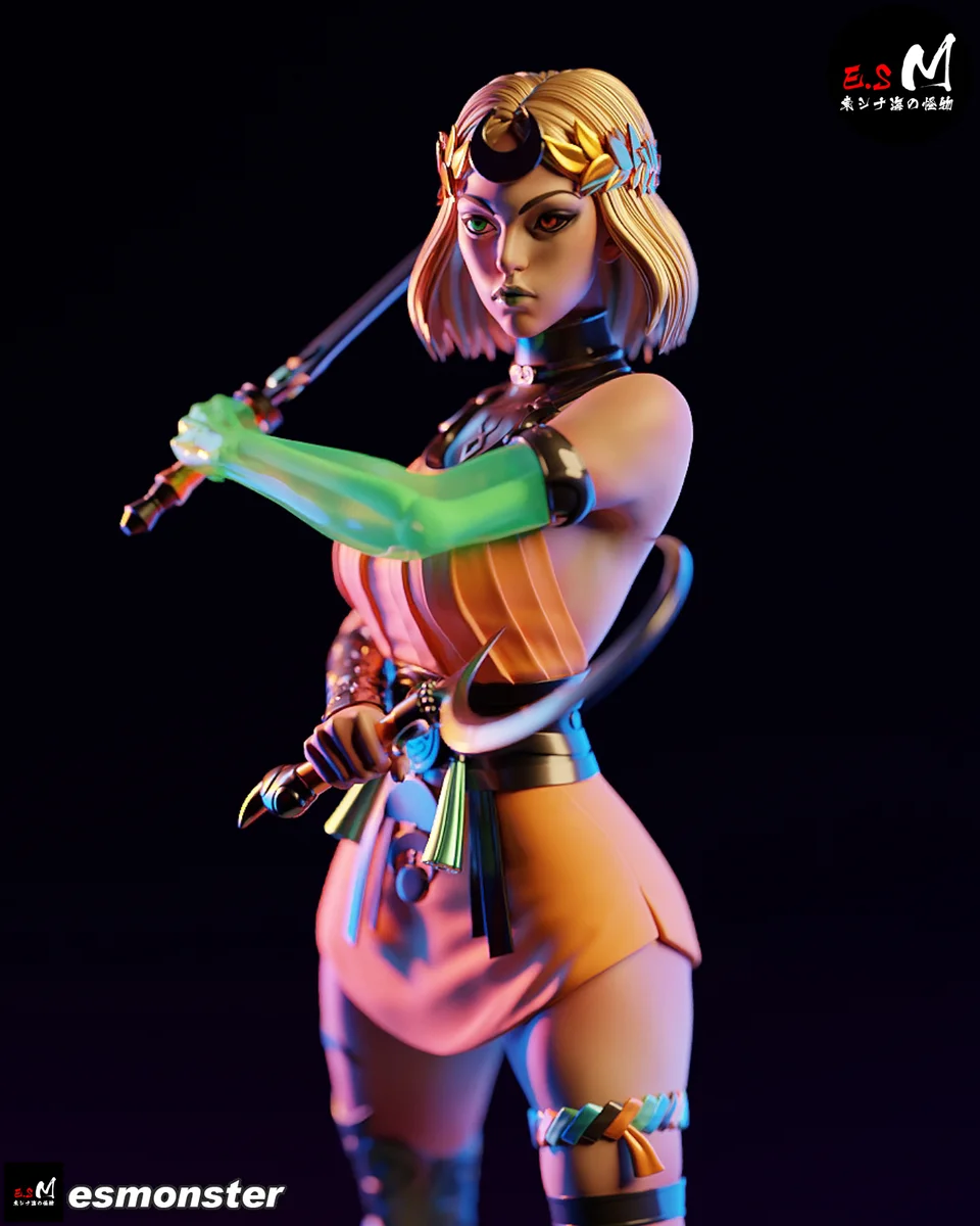 Melinoe | Fan Art | 3D Printed Resin Model Garage Kit | *Un-Painted* | ES Monster 22