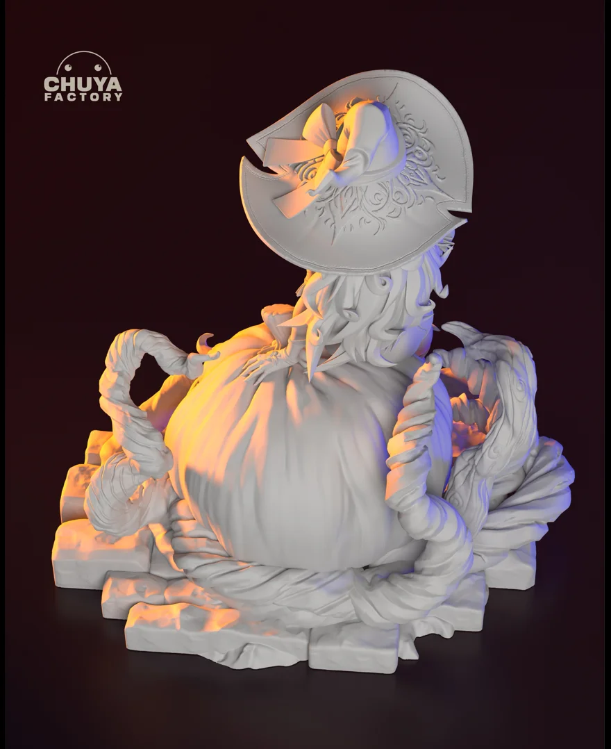 Sylvia | Fan Art | 3D Printed Resin Model Garage Kit | *Un-Painted* | Chuya Factory 15