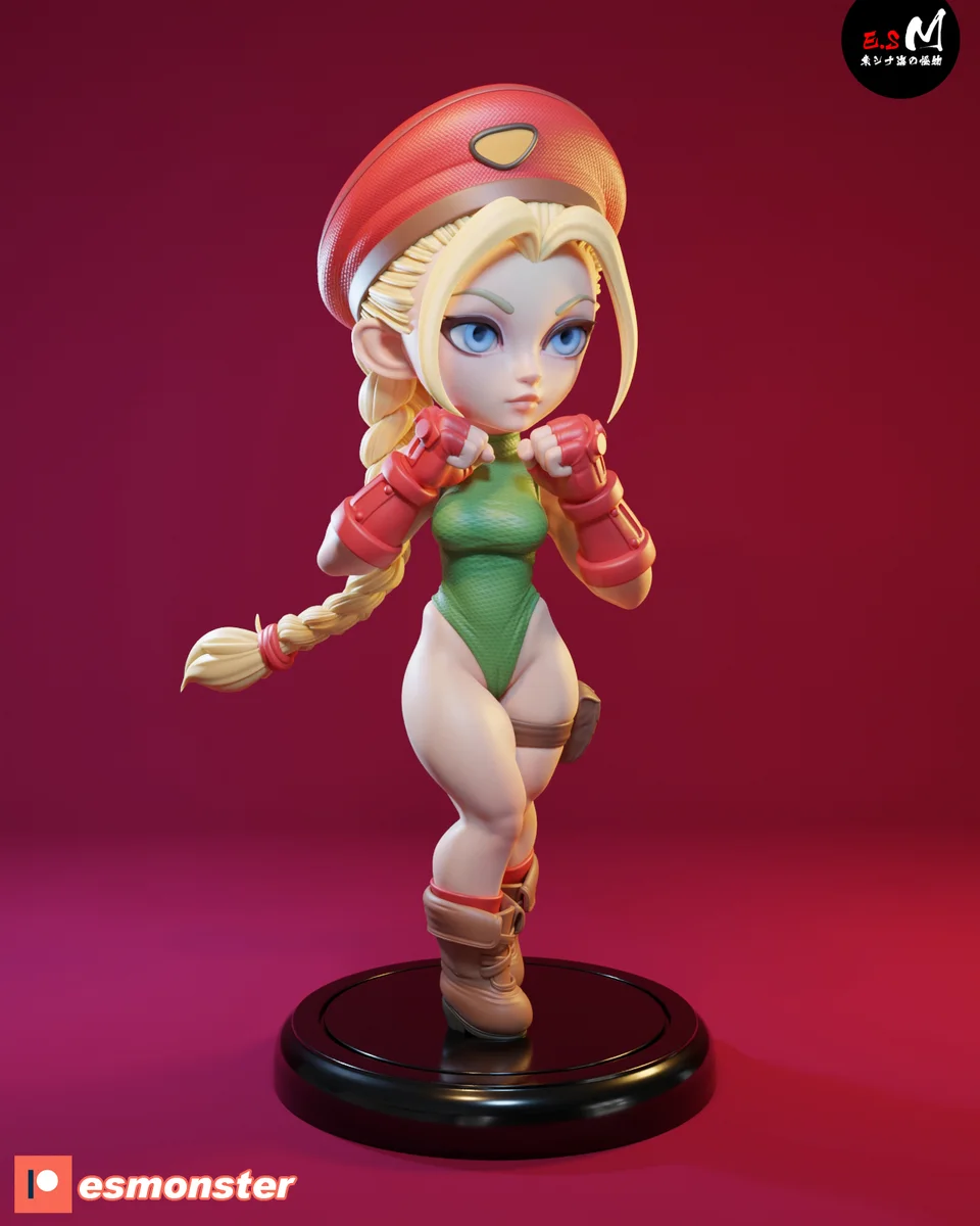Cammy White Killer Bee | Fan Art | 3D Printed Resin Model Garage Kit | *Un-Painted* | ES Monster 6
