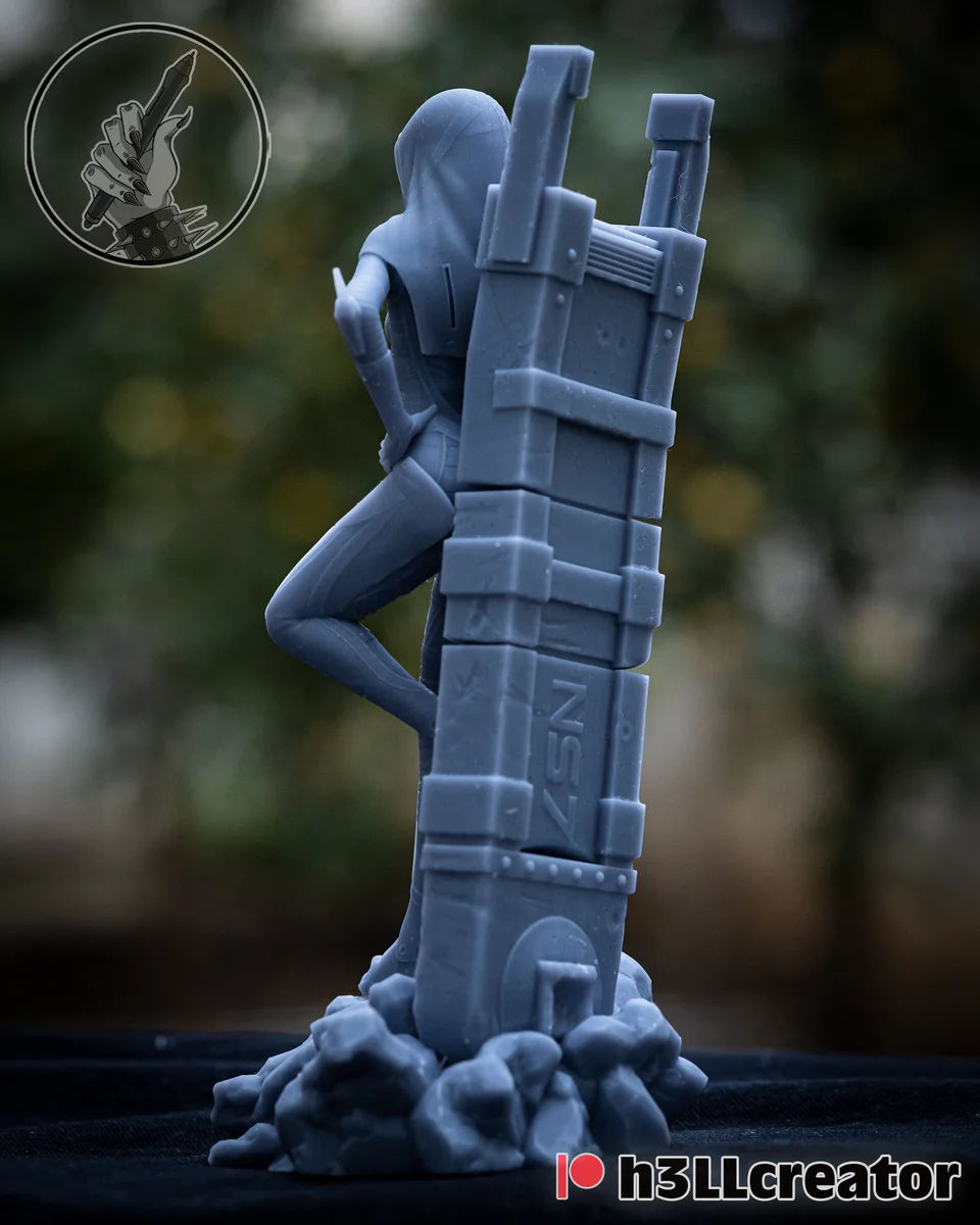 Kasumi Goto | Fan Art | 3D Printed Resin Model Garage Kit | *Un-Painted* | H3LL Creator 6