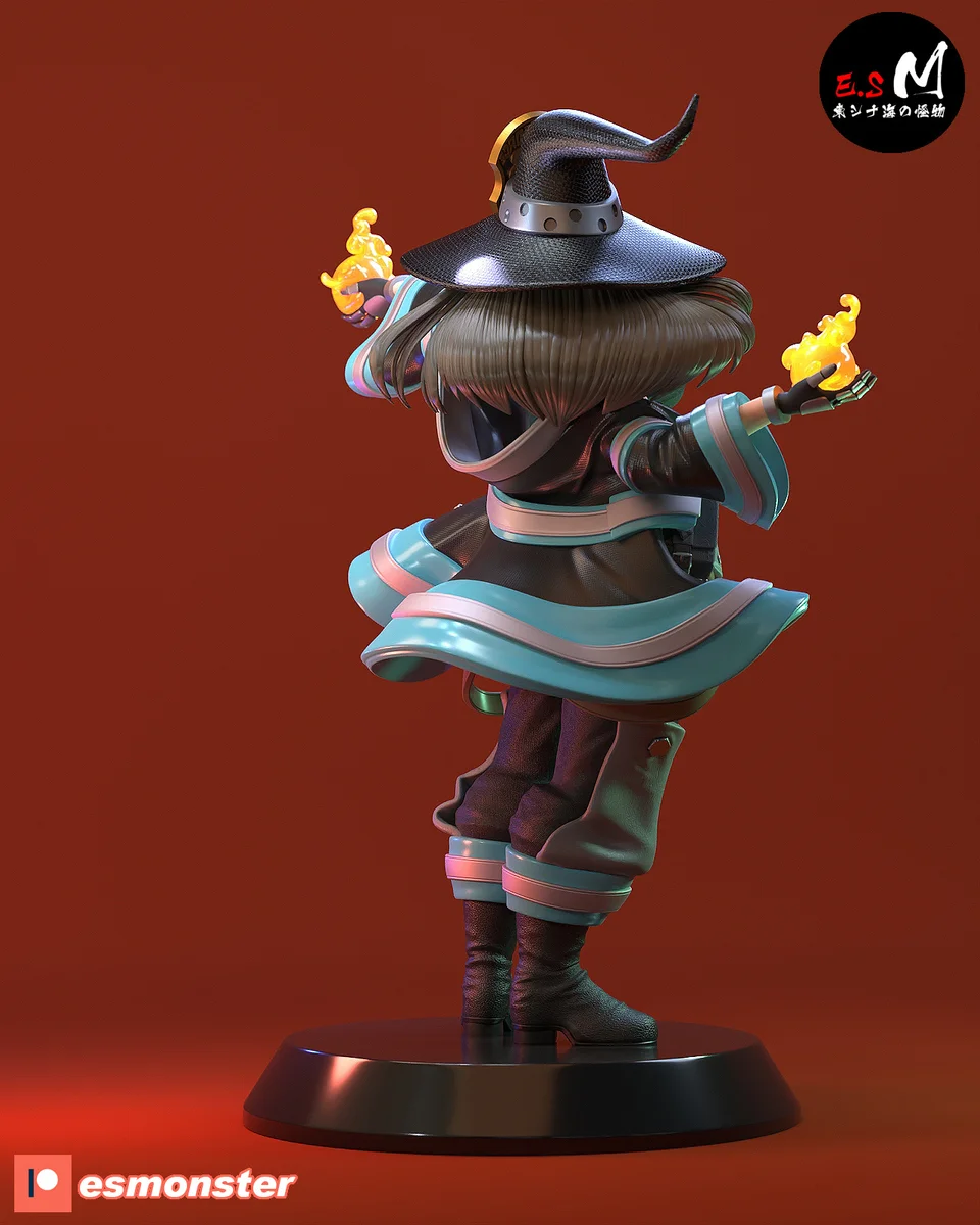 Oze Maki | Fan Art | 3D Printed Resin Model Garage Kit | *Un-Painted* | ES Monster 4