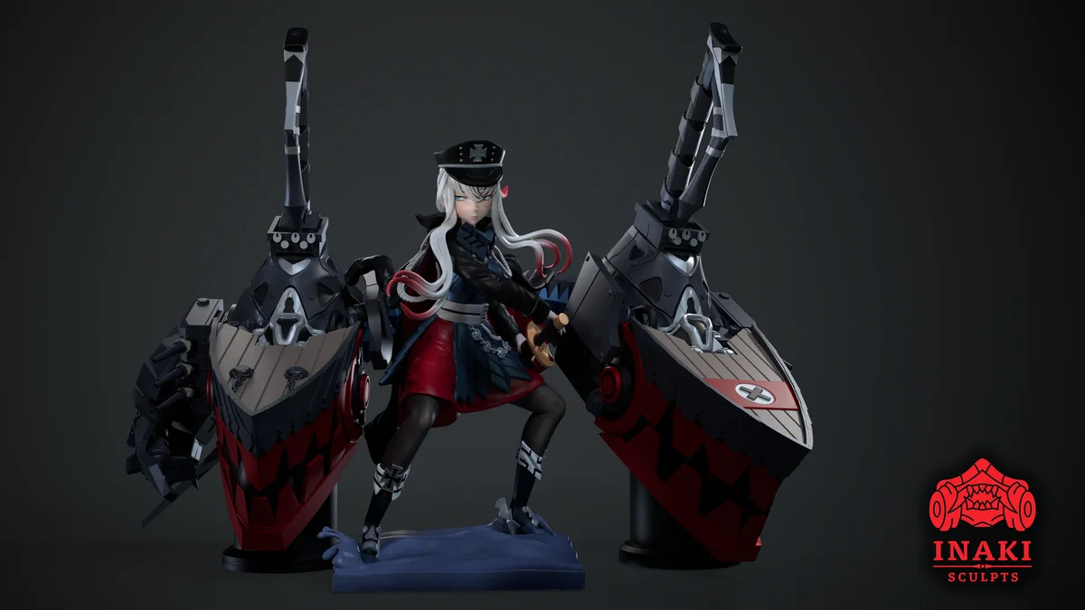 Odin | Fan Art | 3D Printed Resin Model Garage Kit | *Un-Painted* | Inaki Sculpts 3