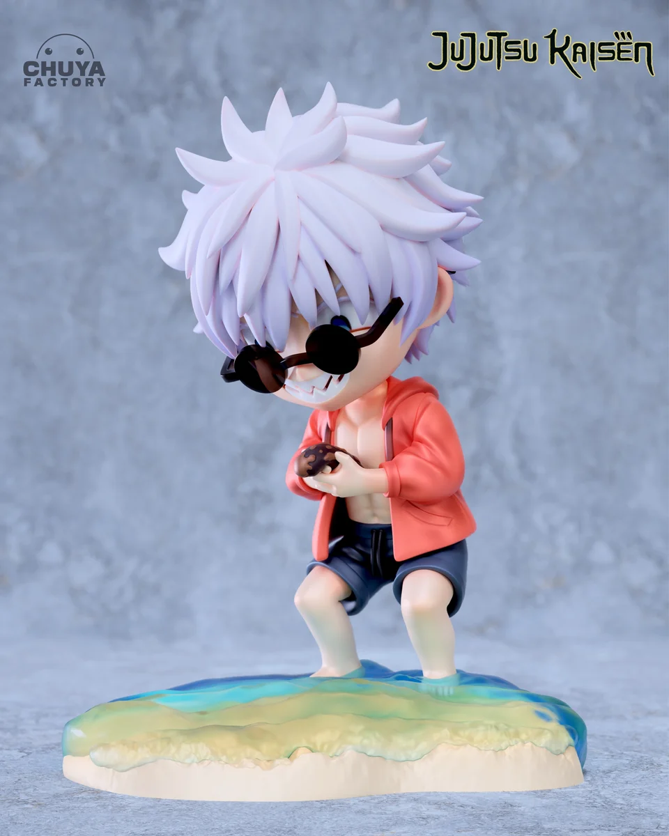 Chibi Gojo Satoru | Fan Art | 3D Printed Resin Model Garage Kit | *Un-Painted* | Chuya Factory 7