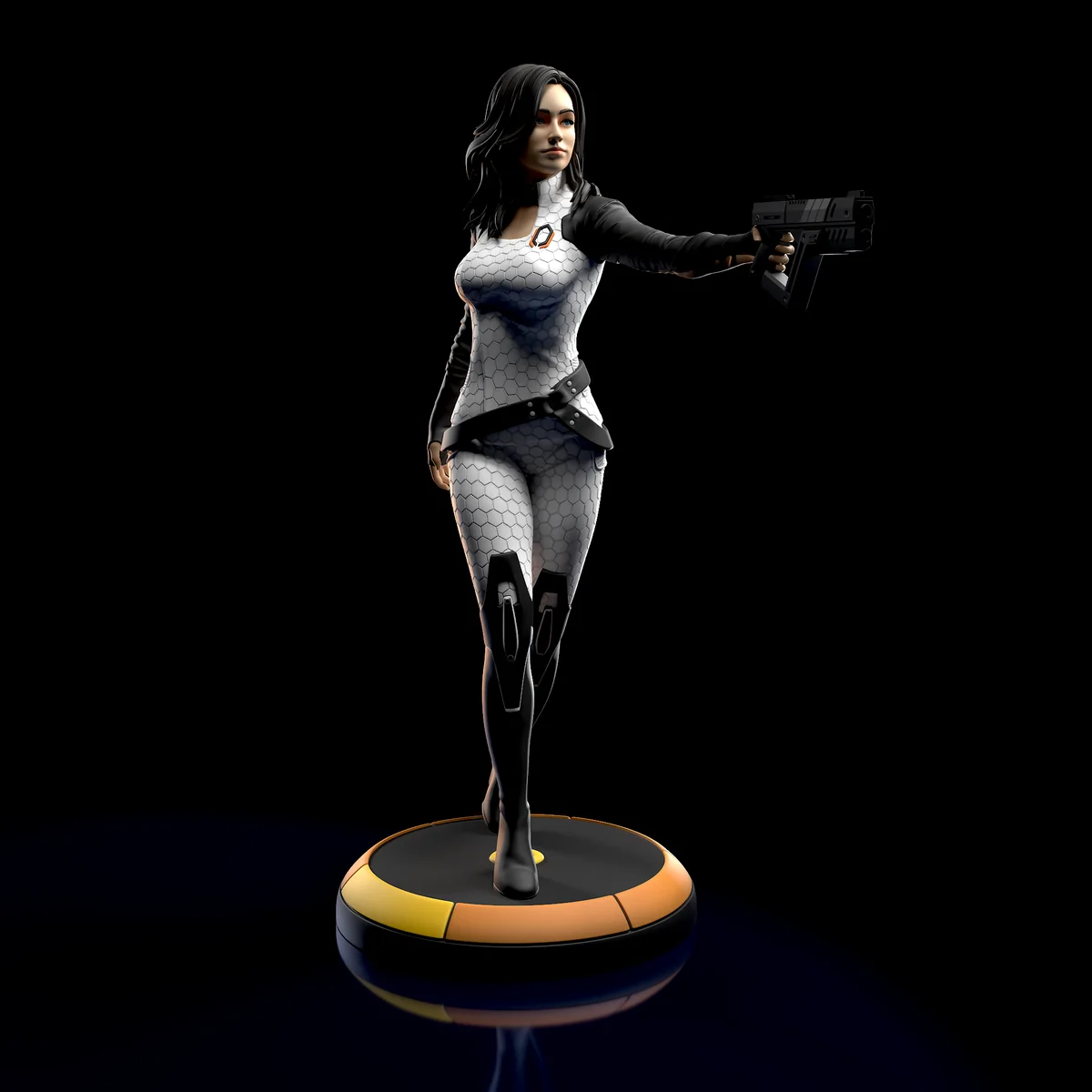 Miranda Lawson | Fan Art | 3D Printed Resin Model Garage Kit | *Un-Painted* | H3LL Creator