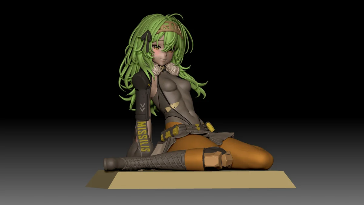 Kilo | Fan Art | 3D Printed Resin Model Garage Kit | *Un-Painted* | Sin3Dstudio
