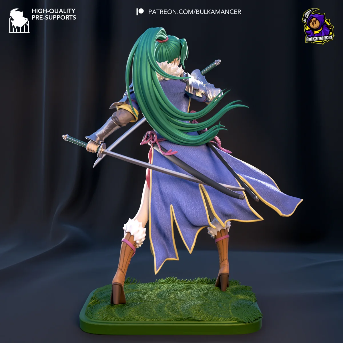 Lyn | Fan Art | 3D Printed Resin Model Garage Kit | *Un-Painted* | Bulkamancer 3