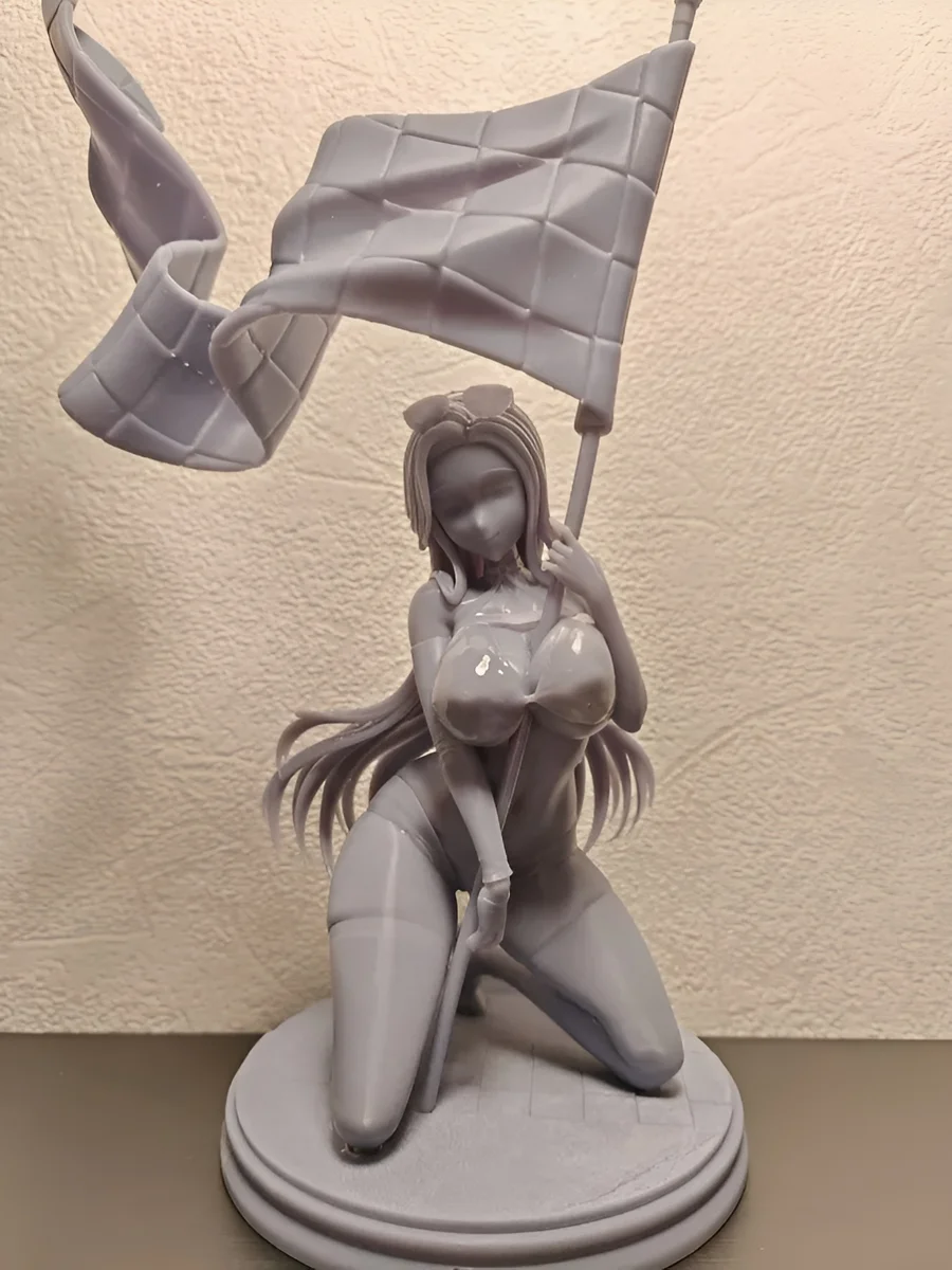 Maiden | Fan Art | 3D Printed Resin Model Garage Kit | *Un-Painted* | Inari Figure 4