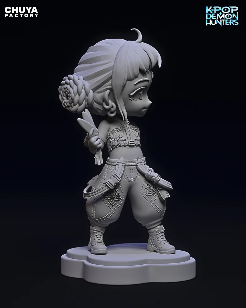 Chibi Zoey | Fan Art | 3D Printed Resin Model Garage Kit | *Un-Painted* | Chuya Factory 14