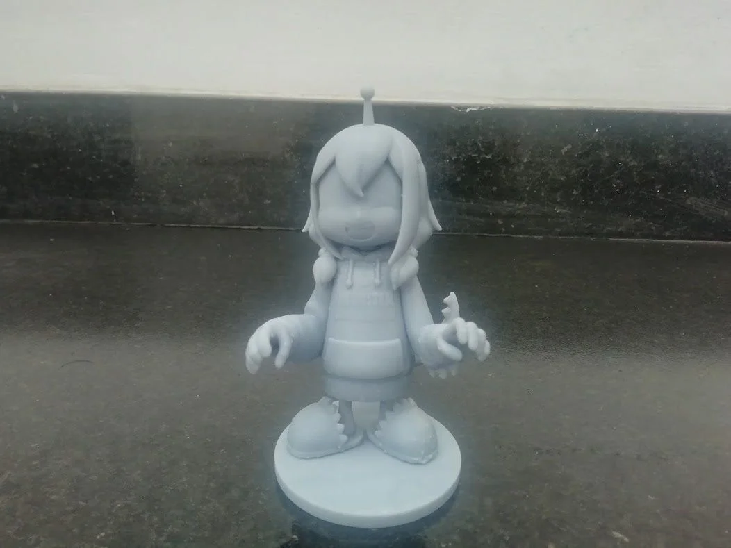 Chibi Pikamee Amano | Fan Art | 3D Printed Resin Model Garage Kit | *Un-Painted* | Sin3Dstudio 8