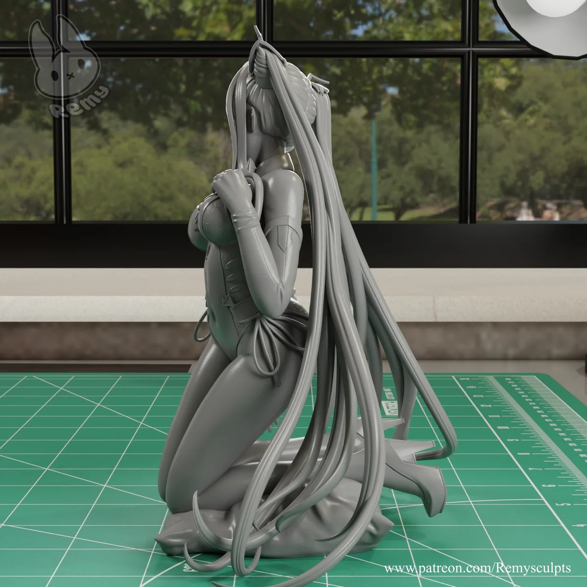 Siren | Fan Art | 3D Printed Resin Model Garage Kit | *Un-Painted* | Remy Sculpts 6