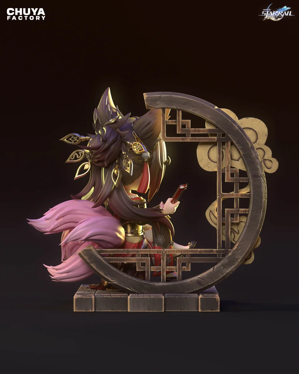 Chibi Tingyun | Fan Art | 3D Printed Resin Model Garage Kit | *Un-Painted* | Chuya Factory 7