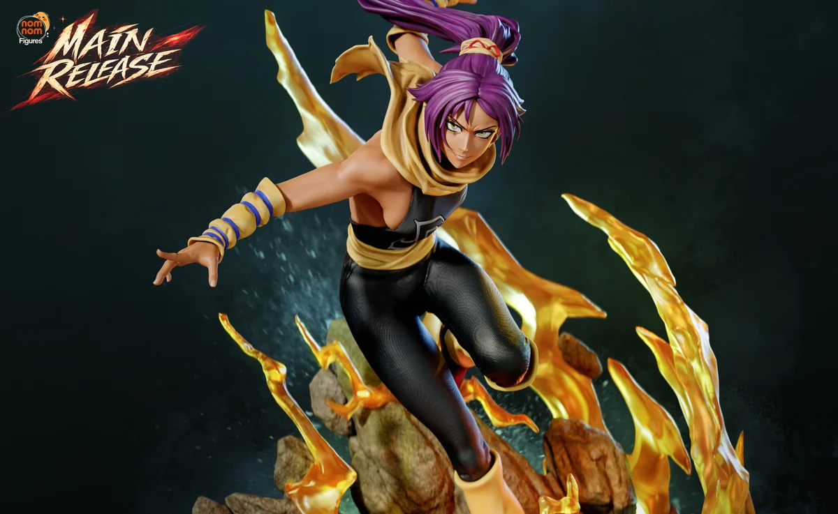 Yoruichi Shihoin | Fan Art | 3D Printed Resin Model Garage Kit | *Un-Painted* | Nomnom 4