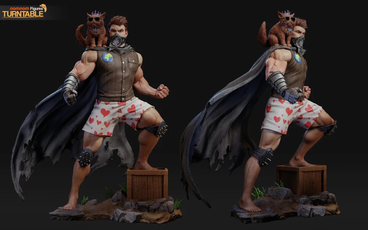 Carl | Fan Art | 3D Printed Resin Model Garage Kit | *Un-Painted* | Nomnom 5