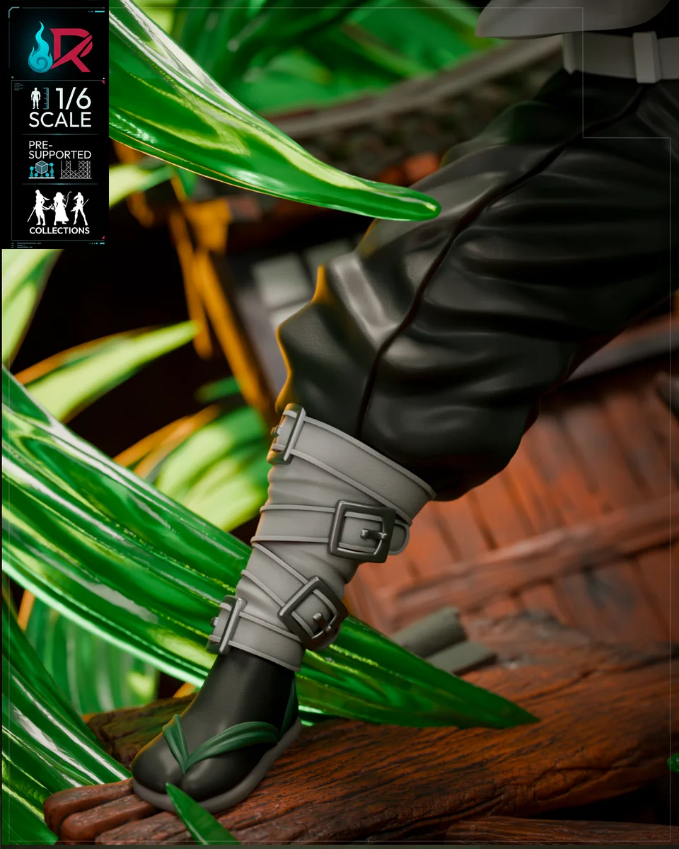 Sanemi Shinazugawa | Fan Art | 3D Printed Resin Model Garage Kit | *Un-Painted* | Rechtag 7