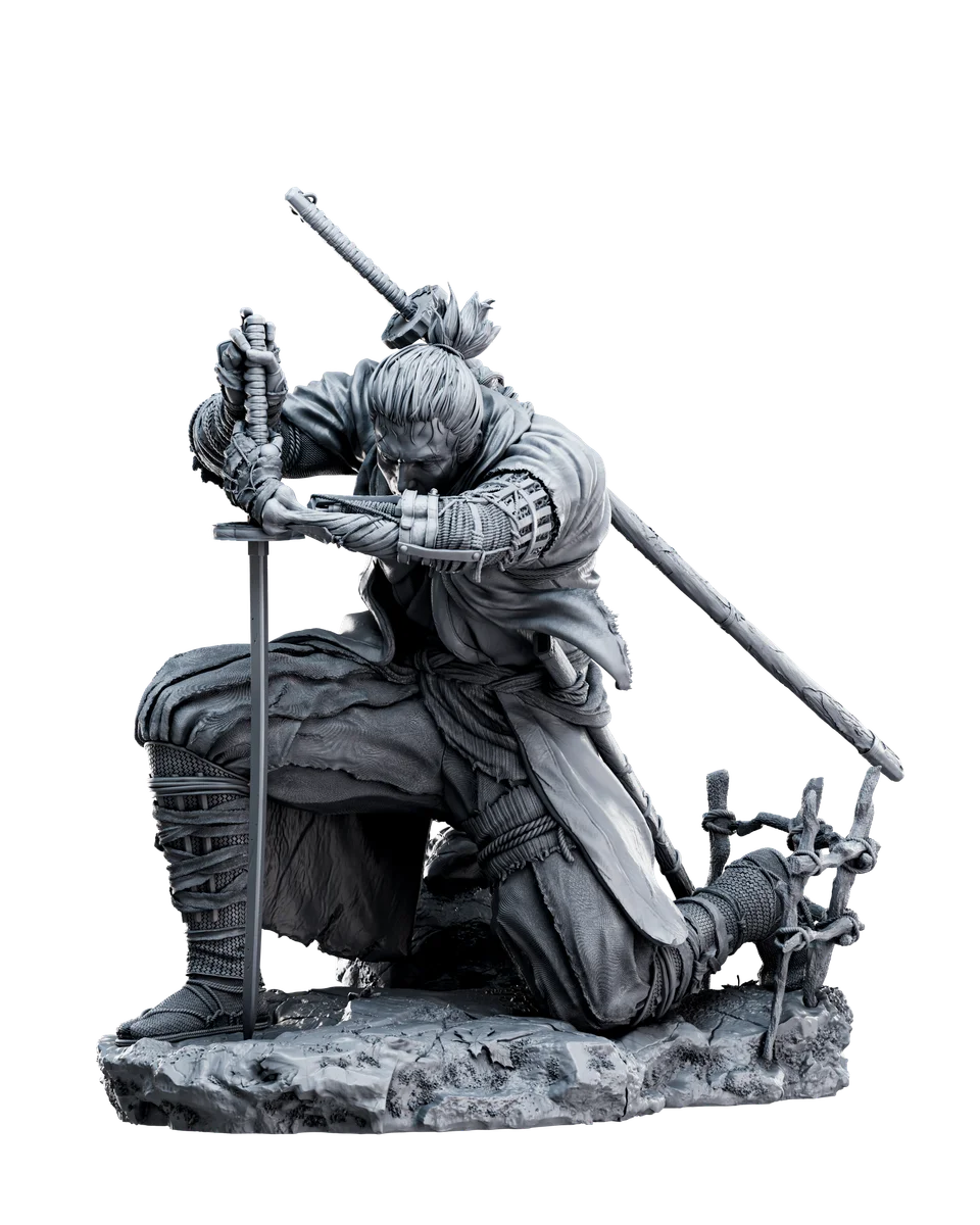 Sekiro | Fan Art | 3D Printed Resin Model Garage Kit | *Un-Painted* | Rechtag 3