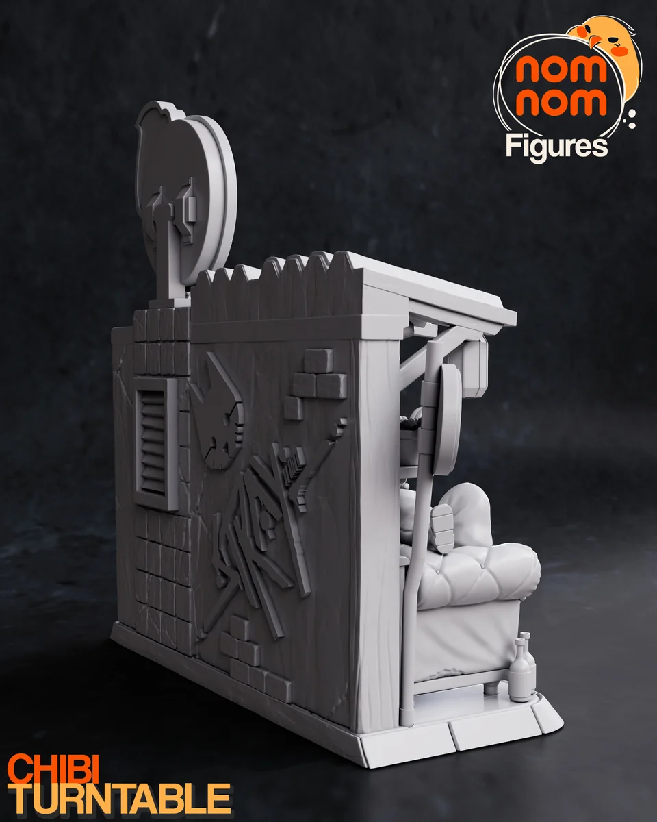 Chibi Cat | Fan Art | 3D Printed Resin Model Garage Kit | *Un-Painted* | Nomnom 7