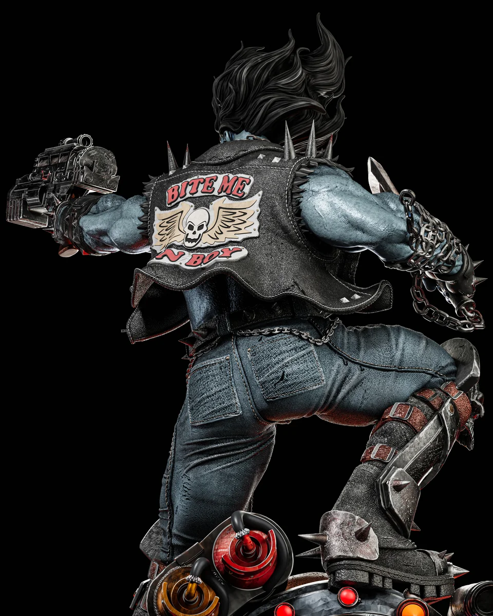 Lobo | Fan Art | 3D Printed Resin Model Garage Kit | *Un-Painted* | ZEZ Studio 13