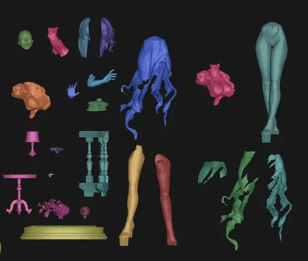 Selena Corey | Fan Art | 3D Printed Resin Model Garage Kit | *Un-Painted* | Nympha3D 5