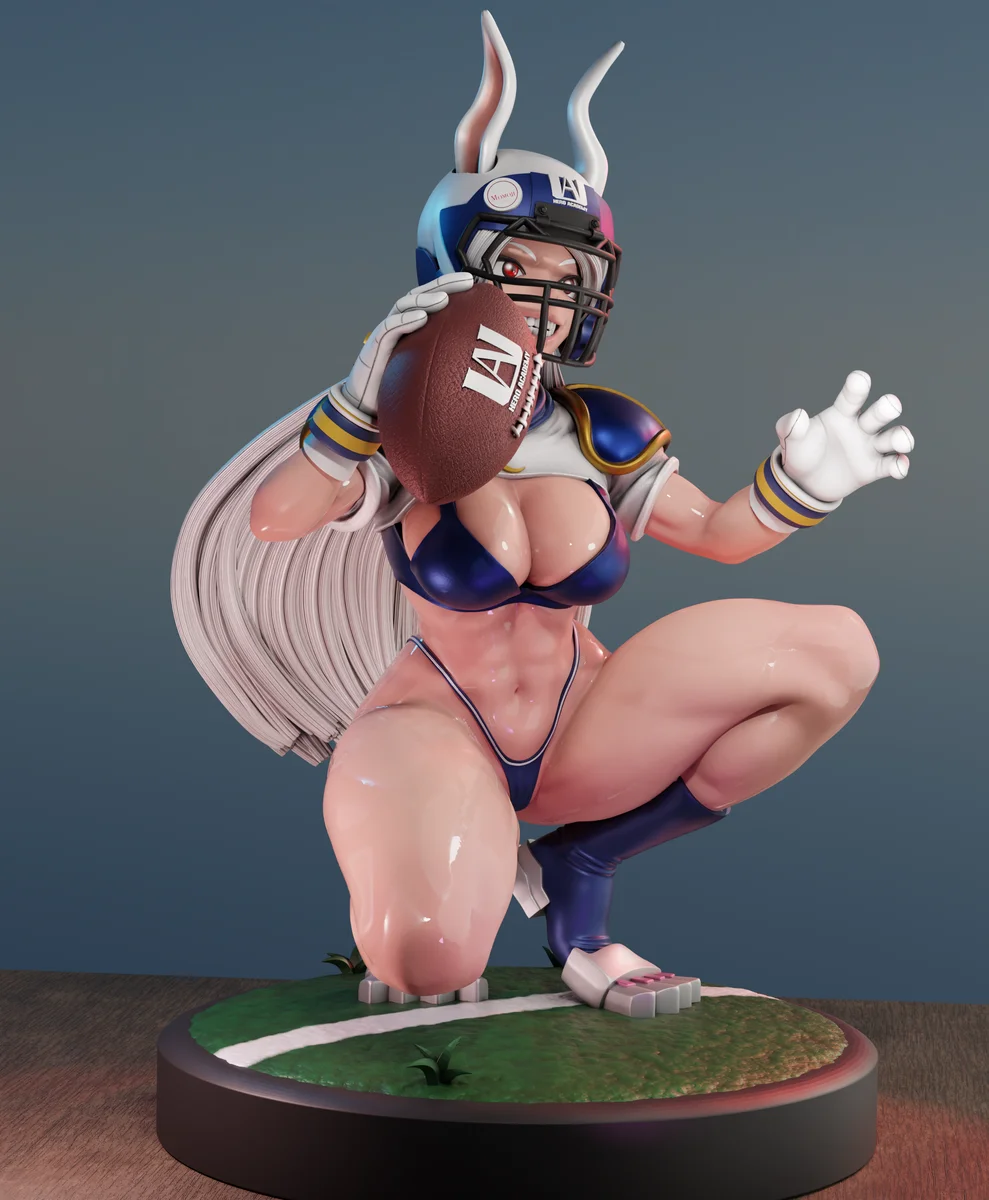 Mirko | Fan Art | 3D Printed Resin Model Garage Kit | *Un-Painted* | Momoji 12