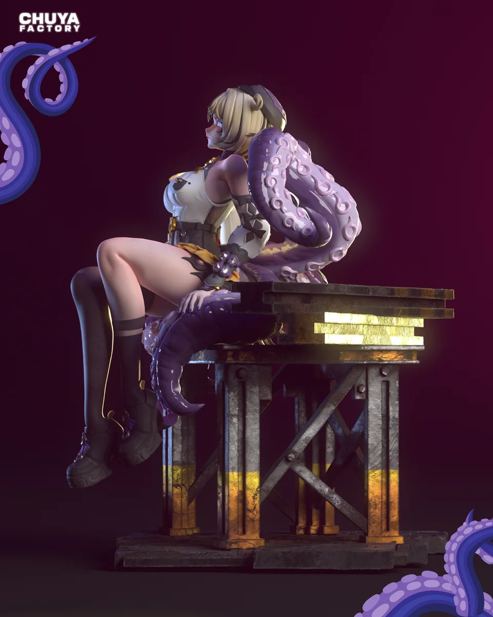 Yidhari | Fan Art | 3D Printed Resin Model Garage Kit | *Un-Painted* | Chuya Factory 8