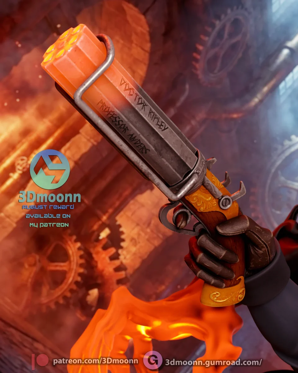 Percy de Rolo | Fan Art | 3D Printed Resin Model Garage Kit | *Un-Painted* | 3DMoonn 6