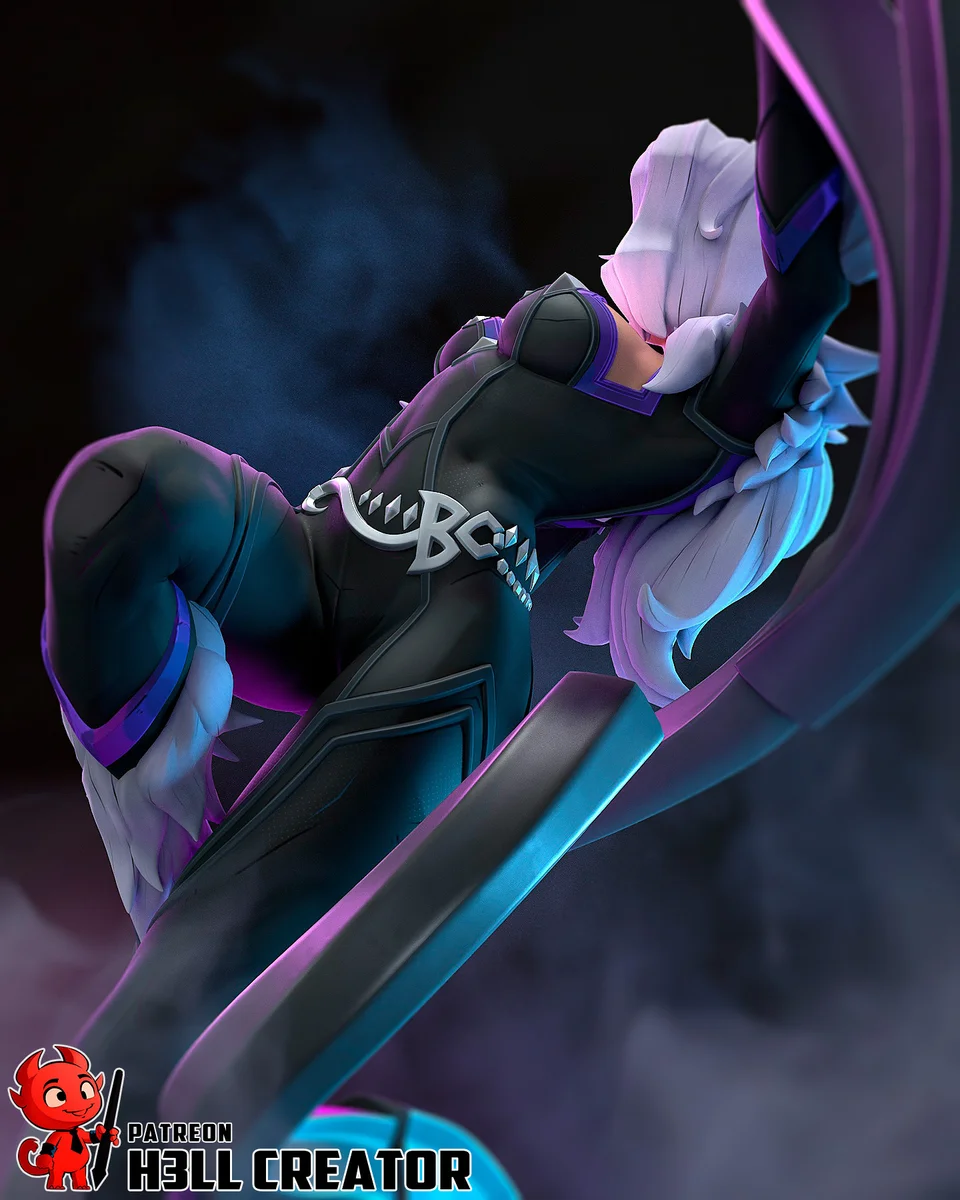 Black Cat | Fan Art | 3D Printed Resin Model Garage Kit | *Un-Painted* | H3LL Creator 9