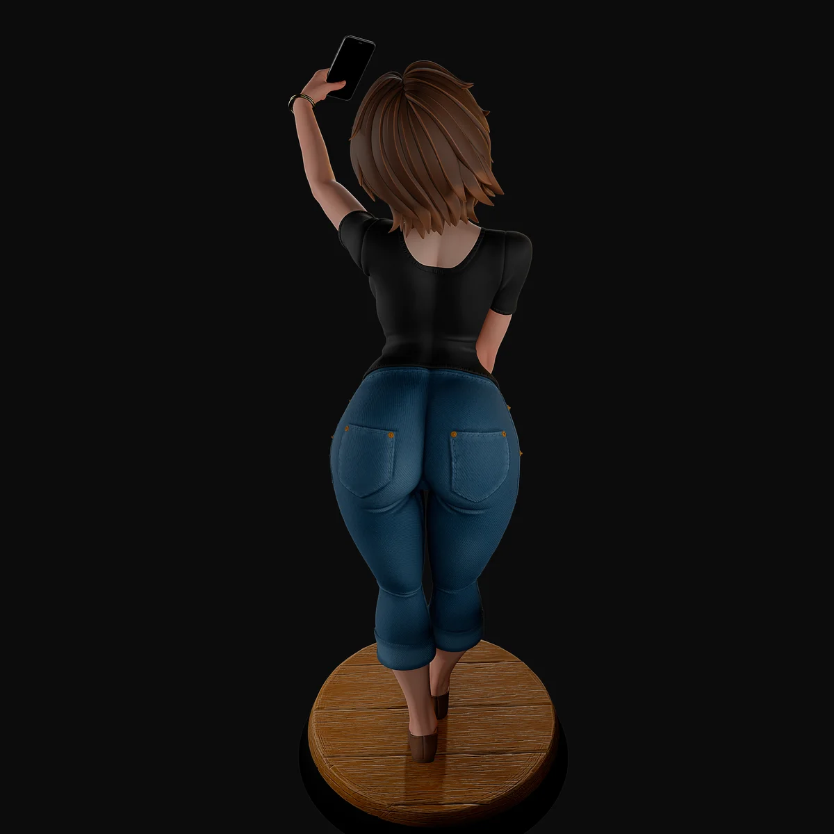 Aunt Cass | Fan Art | 3D Printed Resin Model Garage Kit | *Un-Painted* | Momoji 4