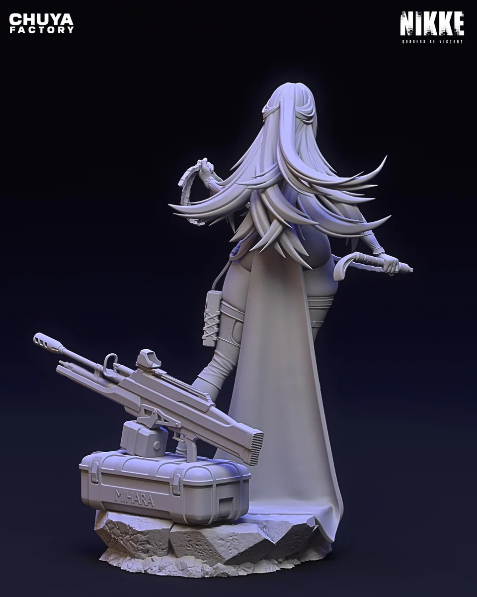 Mihara | Fan Art | 3D Printed Resin Model Garage Kit | *Un-Painted* | Chuya Factory 14