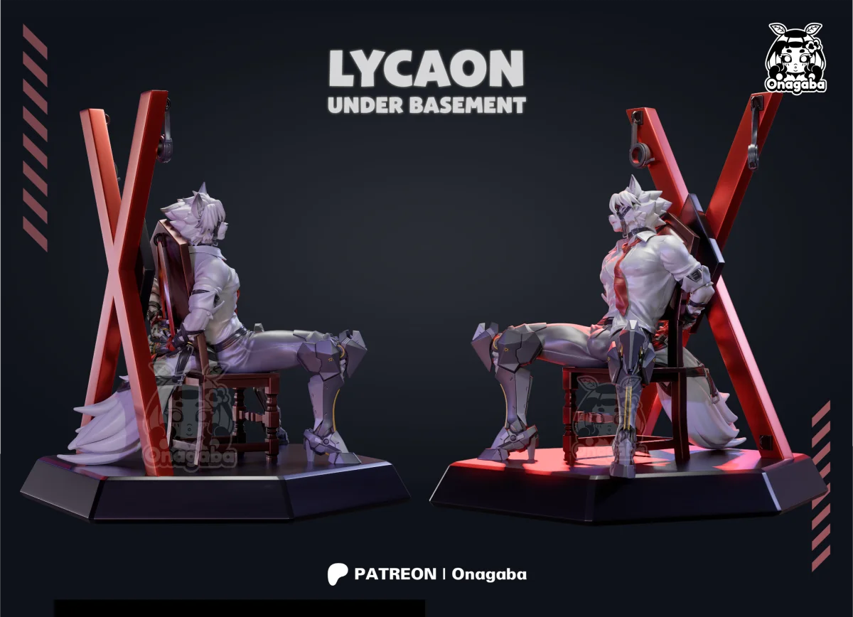 Von Lycaon | Fan Art | 3D Printed Resin Model Garage Kit | *Un-Painted* | ONAGABA 15
