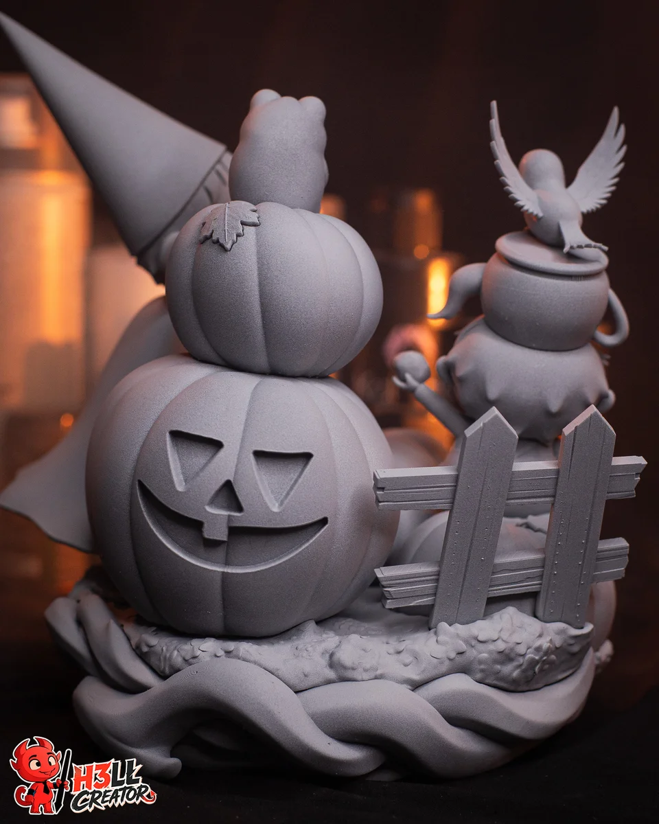 Wirt and Greg | Fan Art | 3D Printed Resin Model Garage Kit | *Un-Painted* | H3LL Creator 13