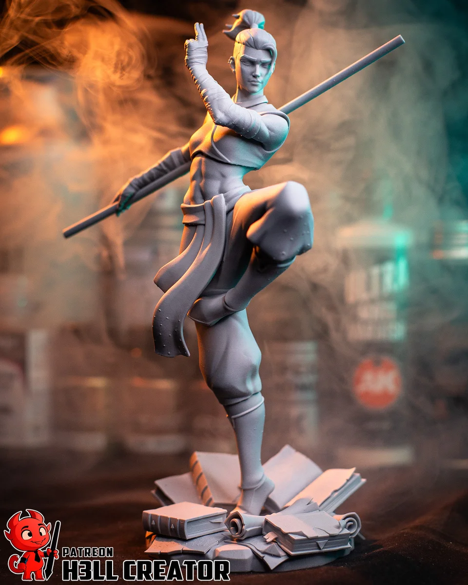 Beauregard Lionett | Fan Art | 3D Printed Resin Model Garage Kit | *Un-Painted* | H3LL Creator 10