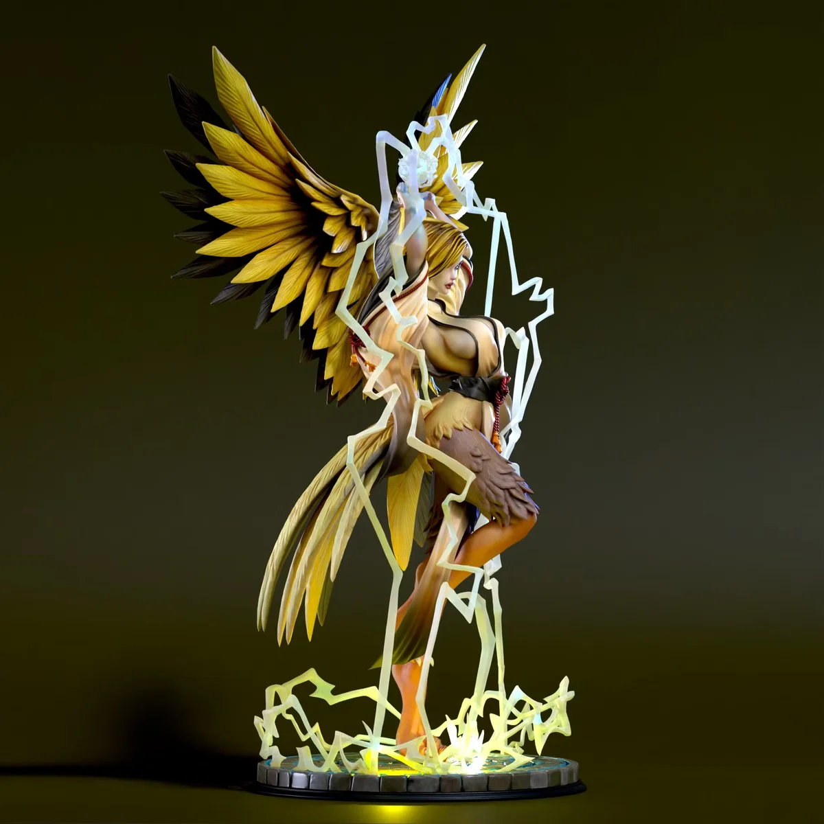 Zaphea - Waifumon | Fan Art | 3D Printed Resin Model Garage Kit | *Un-Painted* | SiryllArt 6
