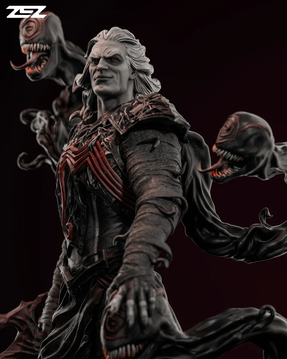 Knull | Fan Art | 3D Printed Resin Model Garage Kit | *Un-Painted* | ZEZ Studio 11