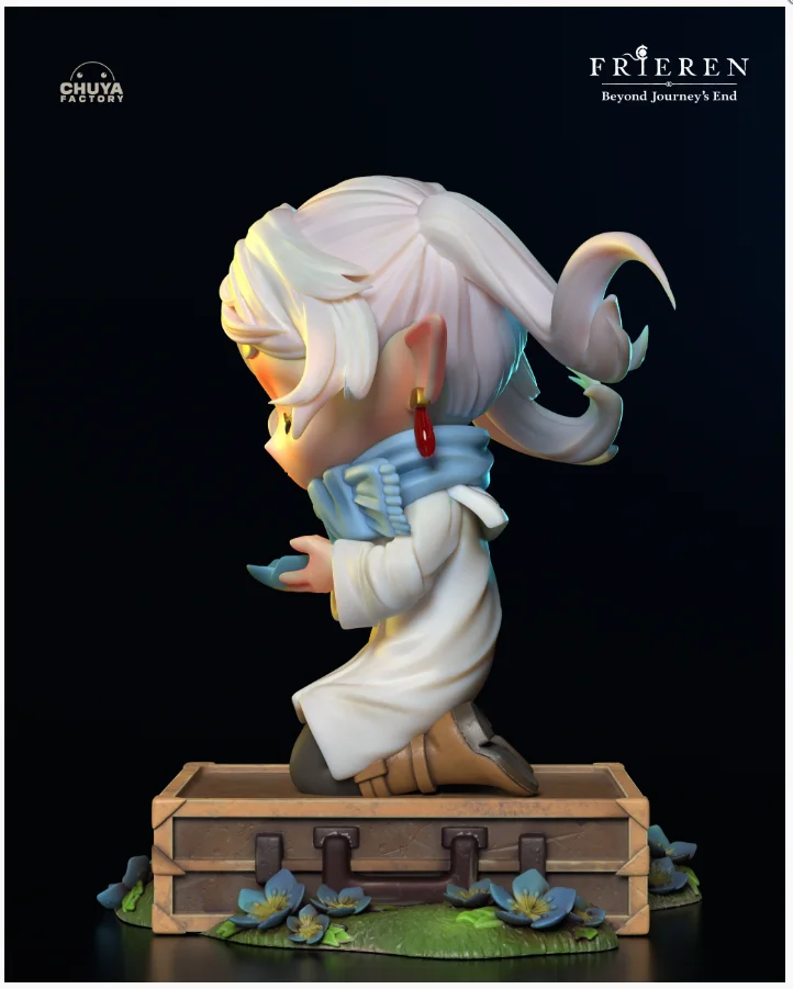 Chibi Frieren | Fan Art | 3D Printed Resin Model Garage Kit | *Un-Painted* | Chuya Factory 3