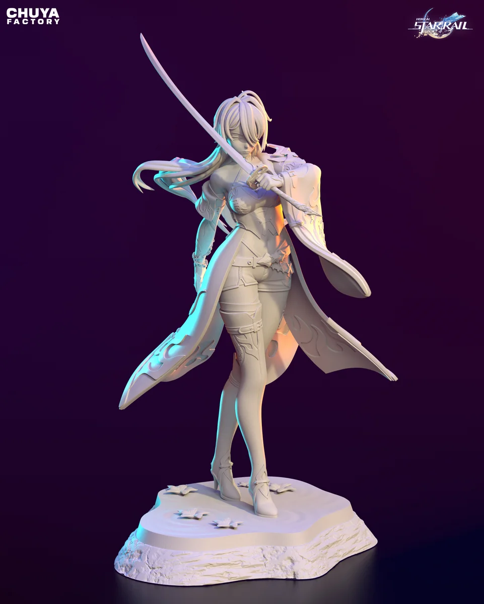 Acheron | Fan Art | 3D Printed Resin Model Garage Kit | *Un-Painted* | Chuya Factory 15