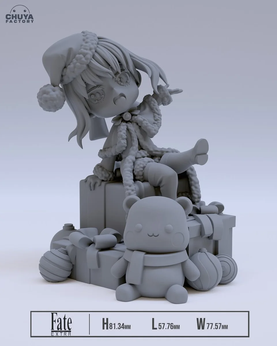 Chibi Padoru | Fan Art | 3D Printed Resin Model Garage Kit | *Un-Painted* | Chuya Factory 5