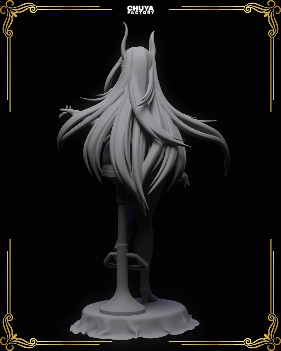 Mirko | Fan Art | 3D Printed Resin Model Garage Kit | *Un-Painted* | Chuya Factory 8