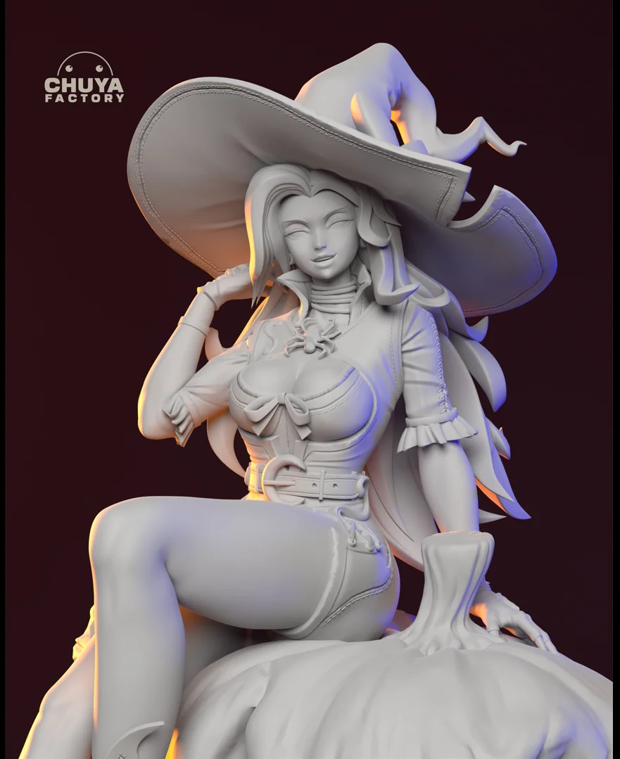 Sylvia | Fan Art | 3D Printed Resin Model Garage Kit | *Un-Painted* | Chuya Factory 10