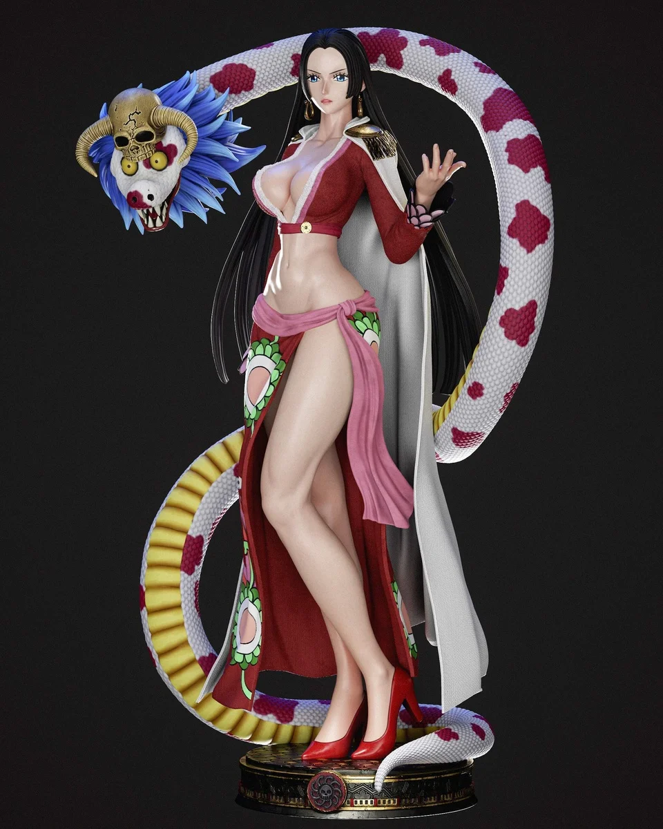 Boa Hancock | Fan Art | 3D Printed Resin Model Garage Kit | *Un-Painted* | Abe3D 5