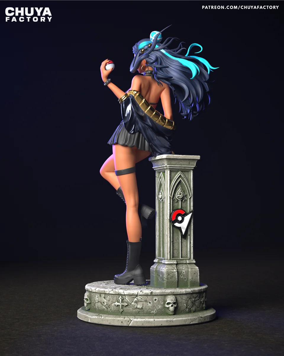 Nessa | Fan Art | 3D Printed Resin Model Garage Kit | *Un-Painted* | Chuya Factory 14
