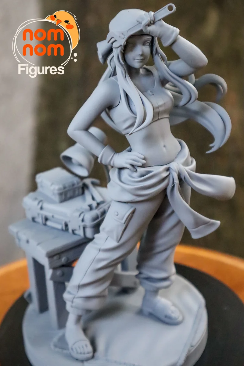 Winry Rockbell | Fan Art | 3D Printed Resin Model Garage Kit | *Un-Painted* | Nomnom 6