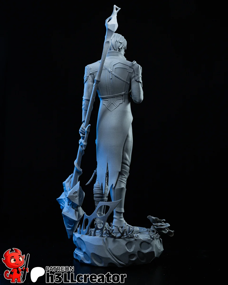 Jayce Talis | Fan Art | 3D Printed Resin Model Garage Kit | *Un-Painted* | H3LL Creator 13