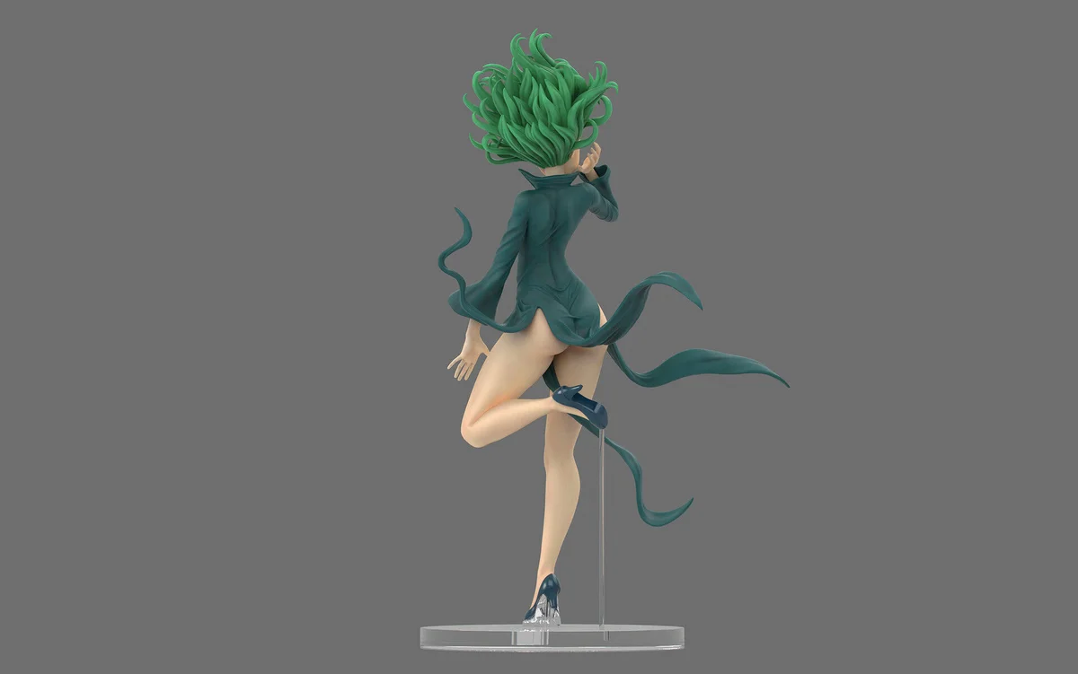 Tatsumaki | Fan Art | 3D Printed Resin Model Garage Kit | *Un-Painted* | Sin3Dstudio 3