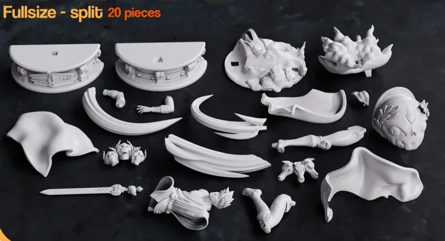 Zagreus | Fan Art | 3D Printed Resin Model Garage Kit | *Un-Painted* | Nomnom 3