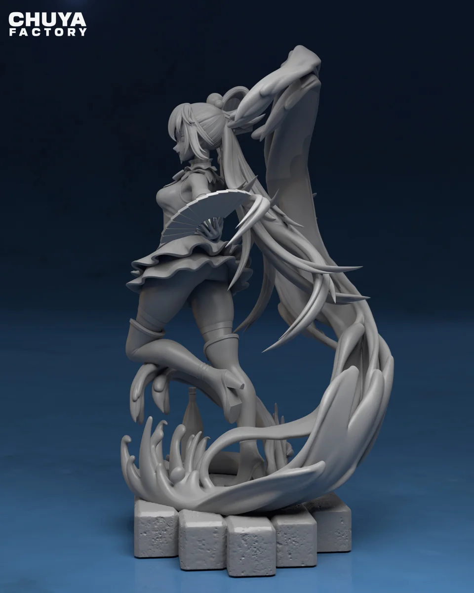 Aqua | Fan Art | 3D Printed Resin Model Garage Kit | *Un-Painted* | Chuya Factory 10