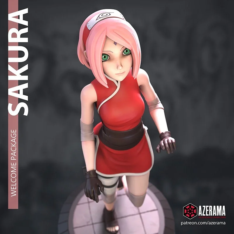 Team 7 Member | Fan Art | 3D Printed Resin Model Garage Kit | *Un-Painted* | Azerama 4