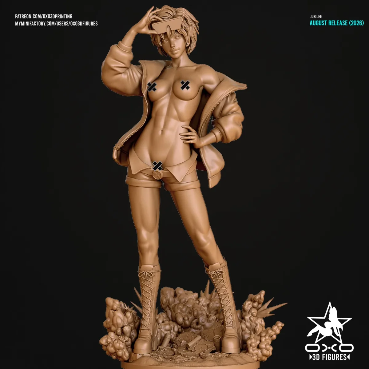 Jubilee | Fan Art | 3D Printed Resin Model Garage Kit | *Un-Painted* | OXO3D 8